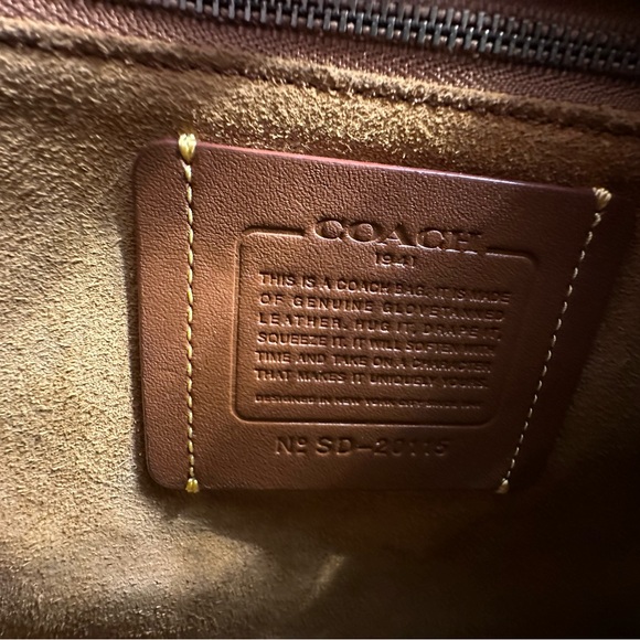 Coach 1941 Saddle Large Size Mineral ALTERED - Picture 10 of 16